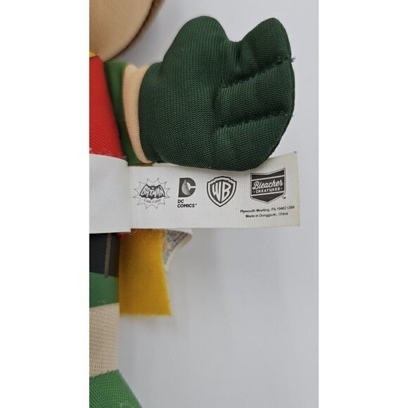 Bleacher Creatures LLC Push Batman Classic TV Series Robin Figure Stuffed 7" - Picture 3 of 5
